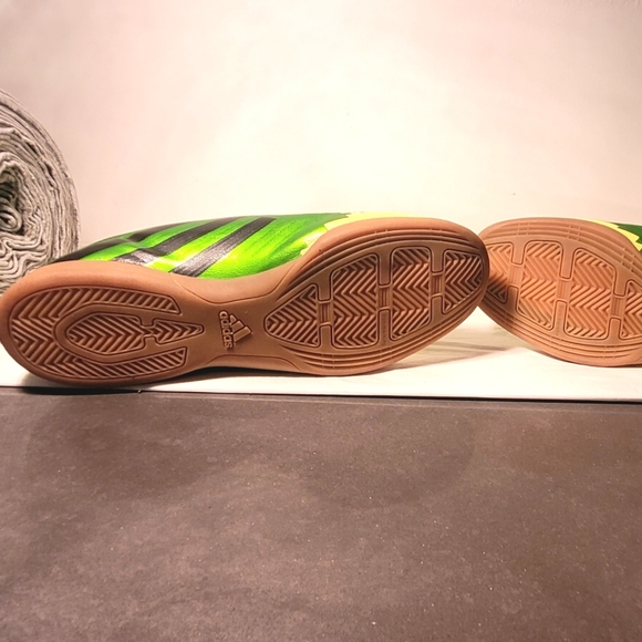 Adidas Predito Mens Indoor Football Trainers Boots - Lime Green - Picture 6 of 8